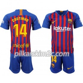 Koszulka FC Barcelona Coutinho 14 Dziecięca Główna 2018-2019 - Koszulki Piłkarskie